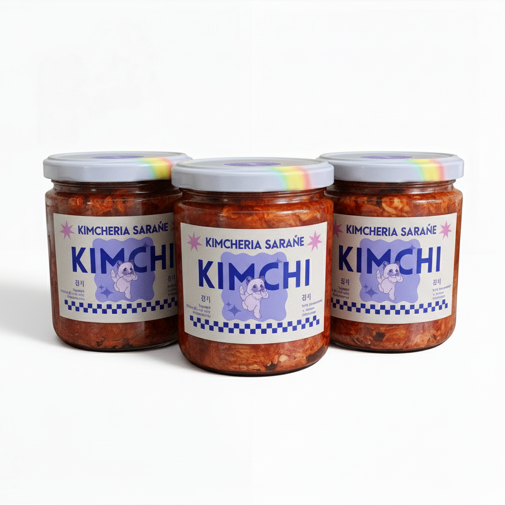 Frasco de kimchi premium, 500 ml
