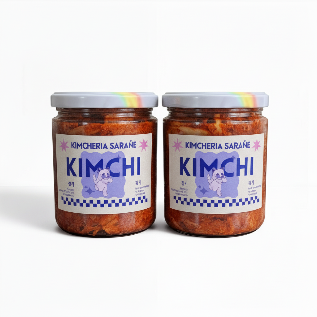 Frasco de kimchi premium, 500 ml