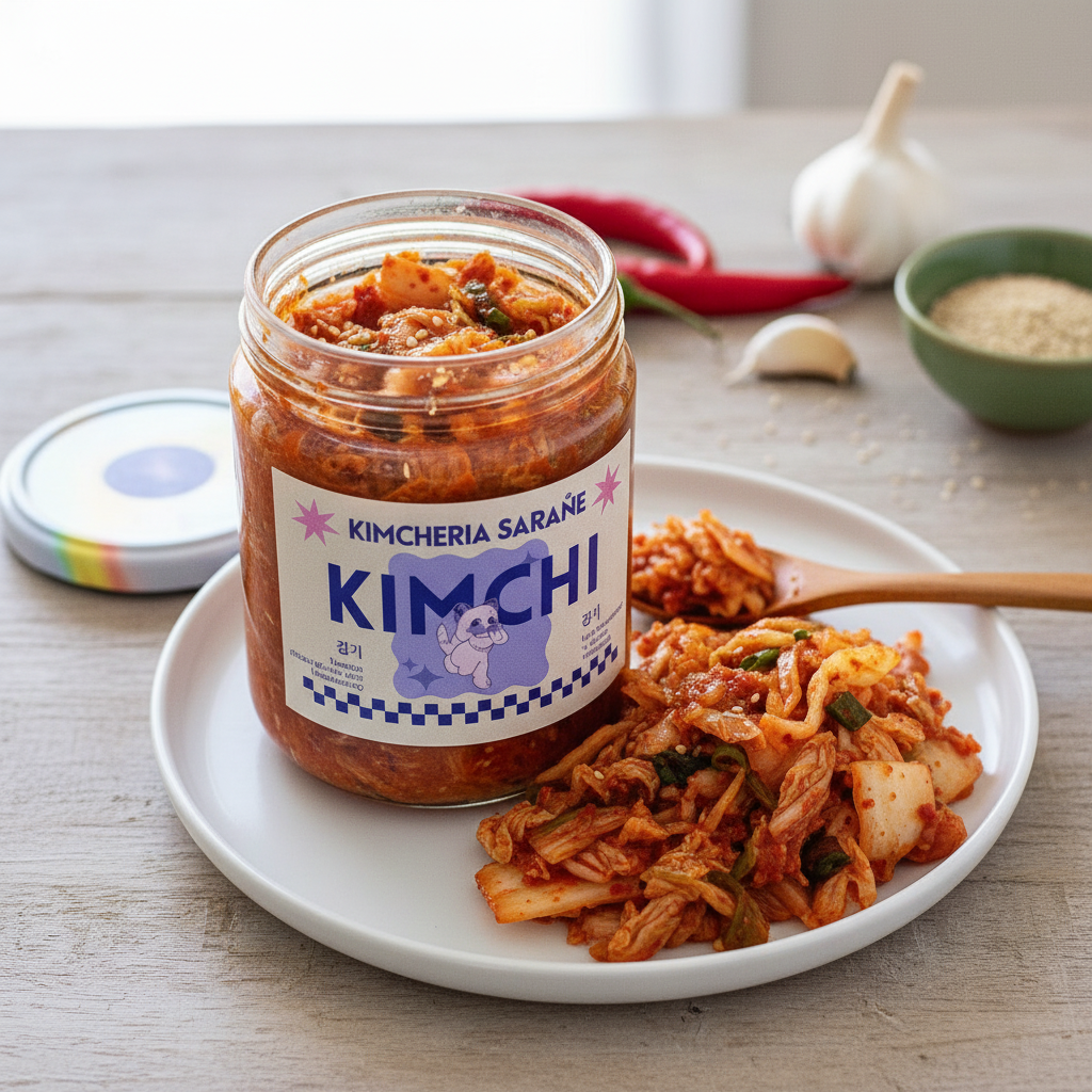 Frasco de kimchi premium, 500 ml